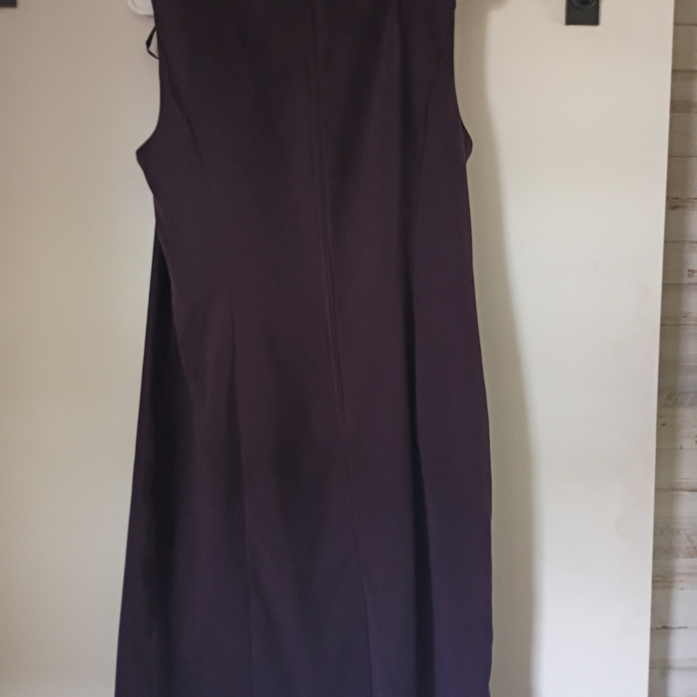 Sag Harbor Deep Purple Midi Dress - Picture 10 of 10